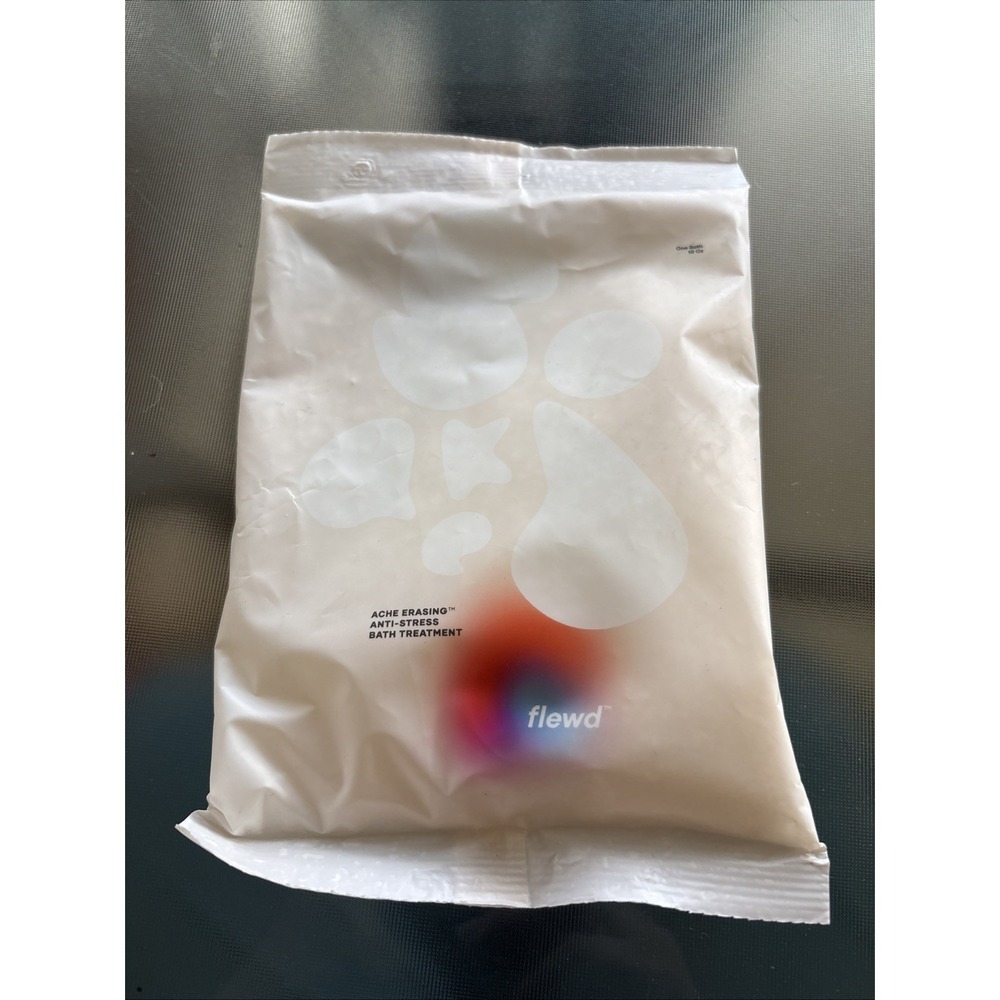 NEW FLEWD Bath Treatments. Ache Erasing, Anti Stress 10 OZ